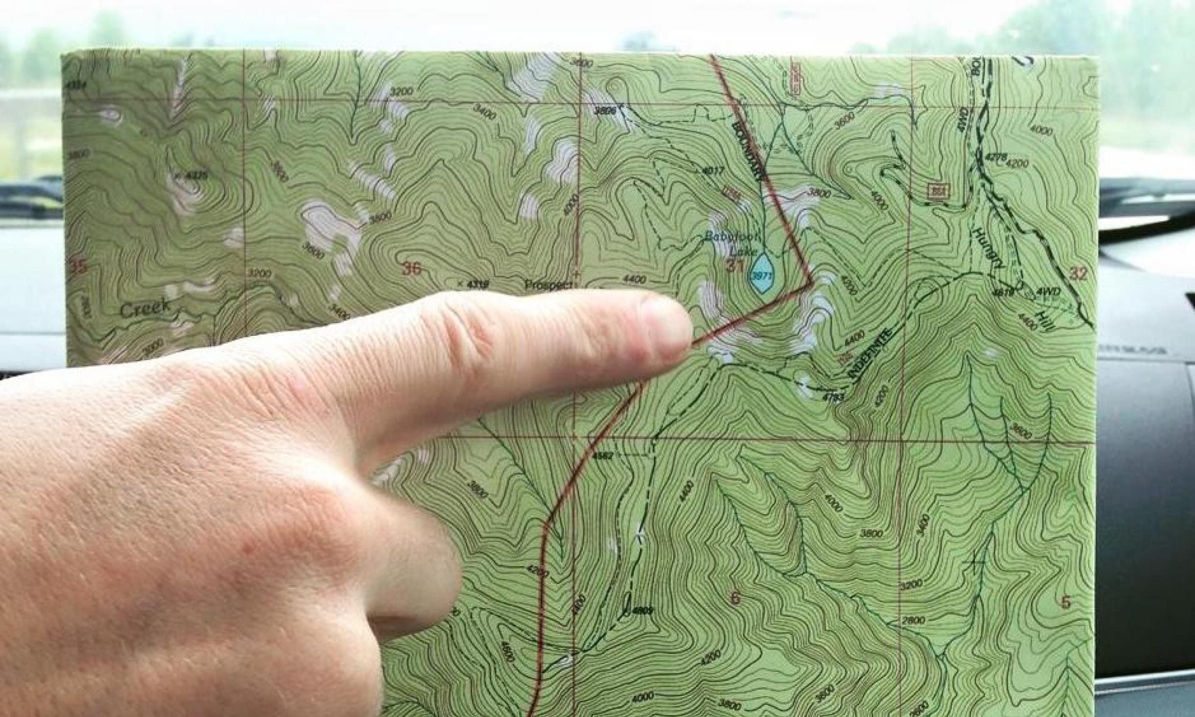topographical map